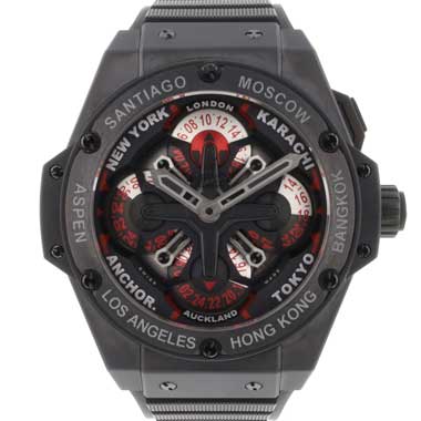 Hublot - Big Bang King Power Unico GMT World Time Skeleton
