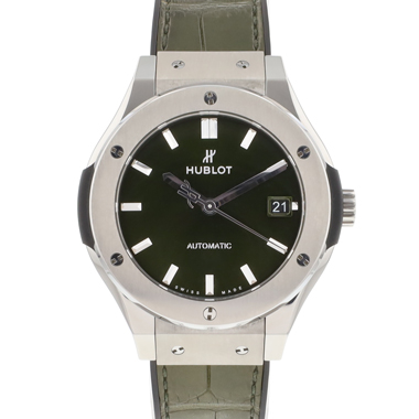 Hublot - Classic Fusion 38MM Green Dial