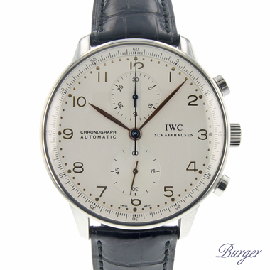 IWC - Portugieser Chrono-Automatic Stainless Steel / Gold Numerals