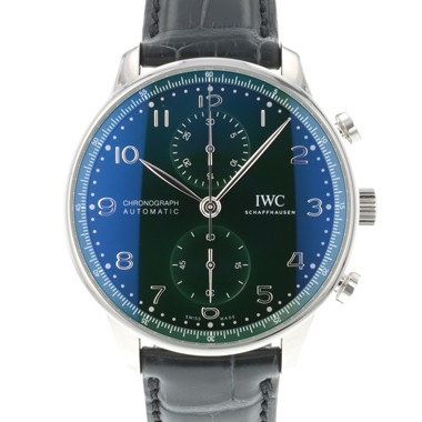 IWC - Portugieser Chronograph Green Dial NEW