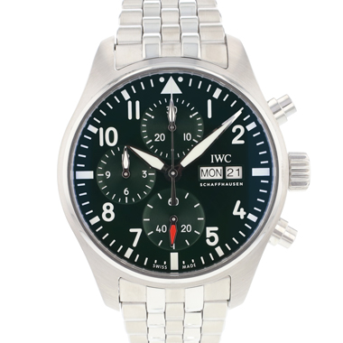 IWC - Pilot's Watch Chronograph Green NEW