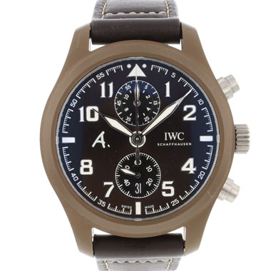 IWC - Pilot's Watch Chronograph 'The Last Flight' Brown Ceramic