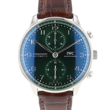 IWC - Portugieser Chronograph Green Dial