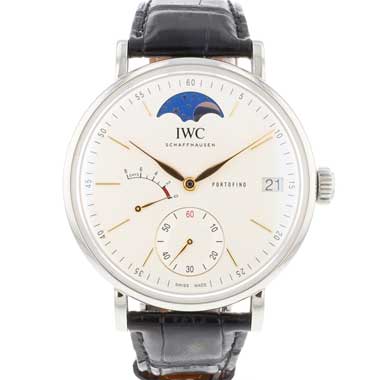 IWC - Portofino Hand-Wound Eight Days Steel Moonphase