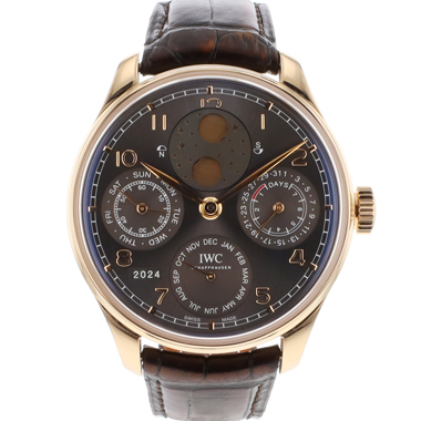 IWC - Portugieser Perpetual Calendar Rose Gold Service '24