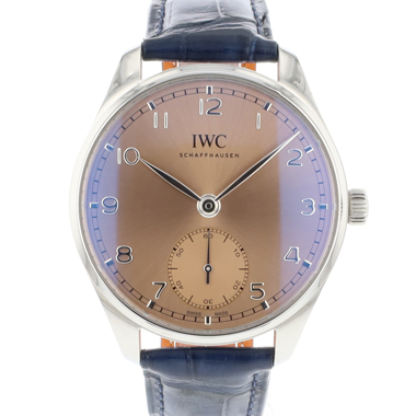 IWC - Portugieser Chronograph Salmon Dial 99,9% NEW