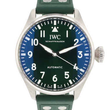 IWC - Big Pilot 43 Stainless Steel / Green NEW 2024