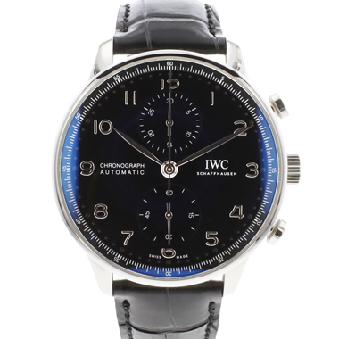 IWC - Portugieser Chronograph Black Dial