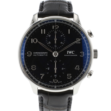 IWC - Portugieser Chronograph Black Dial