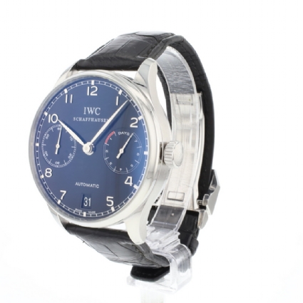 Portugieser 7-Days Black Dial