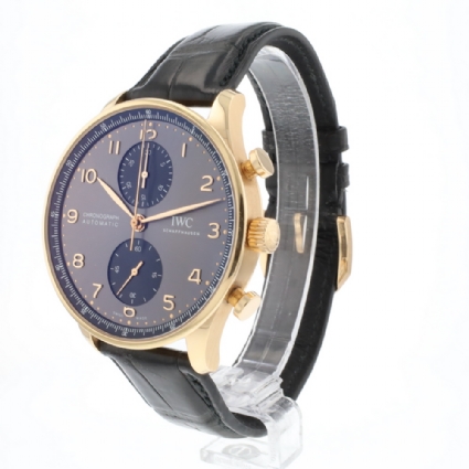 Portugieser Chronograph Rosegold Grey Dial