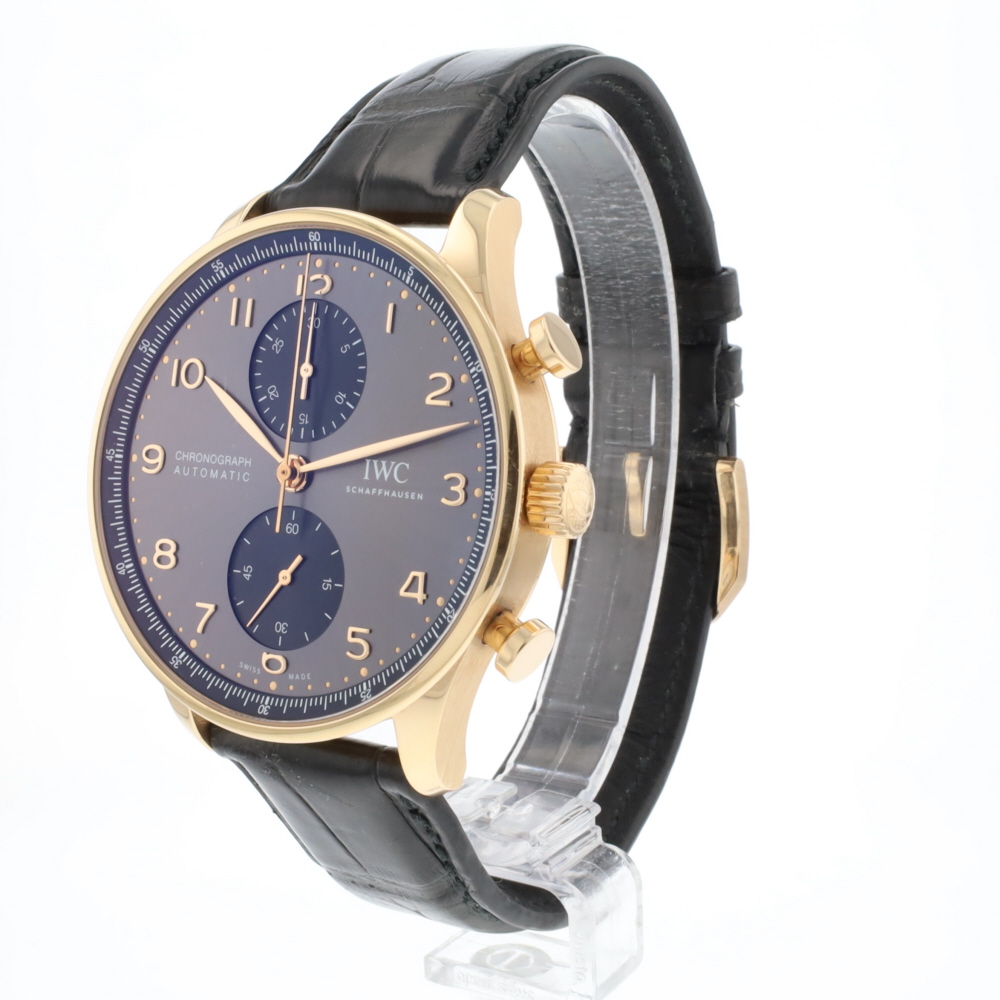 Portugieser Chronograph Rosegold Grey Dial