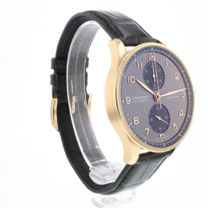 Portugieser Chronograph Rosegold Grey Dial