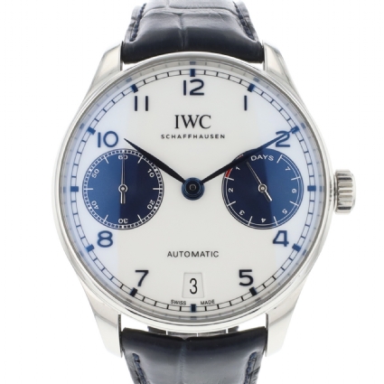 Portugieser 7-Days Steel Panda Dial 99.9 New