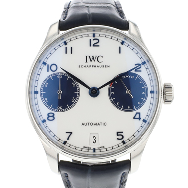 IWC - Portugieser 7-Days Steel White Dial 99.9% New