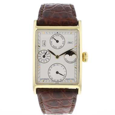 IWC - Novecento Perpetual Calendar Yellow Gold