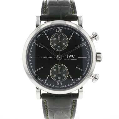 IWC - Portofino Chronograph Steel Green Dial