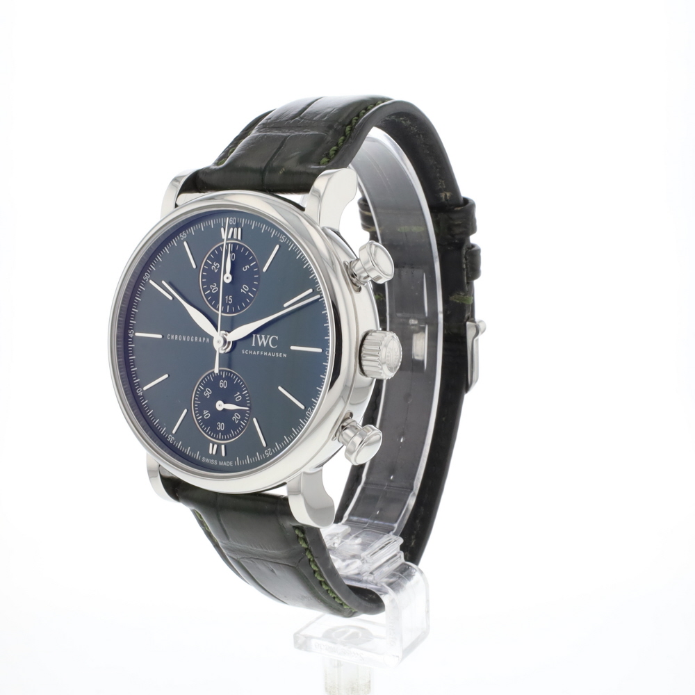Portofino Chronograph Steel Green Dial
