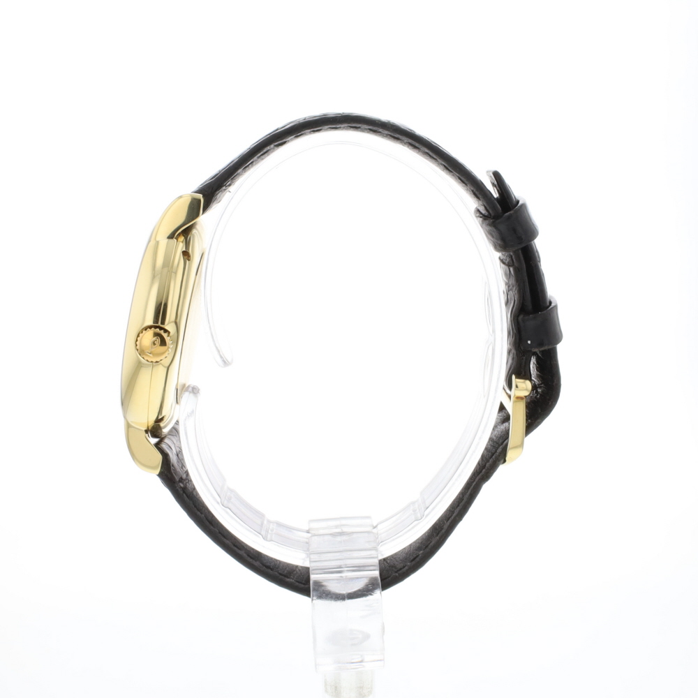 Portofino 34 White Dial Yellow Gold