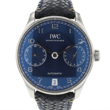IWC - Portugieser 7-Days Steel Blue Dial