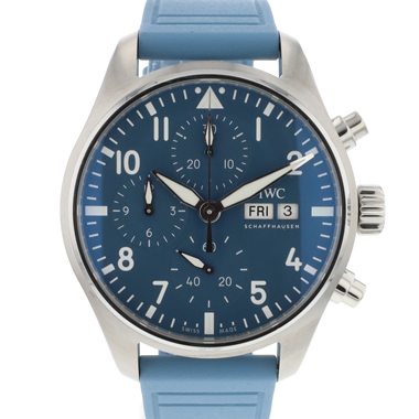IWC - Pilot Chronograph Blue 99,9 NEW