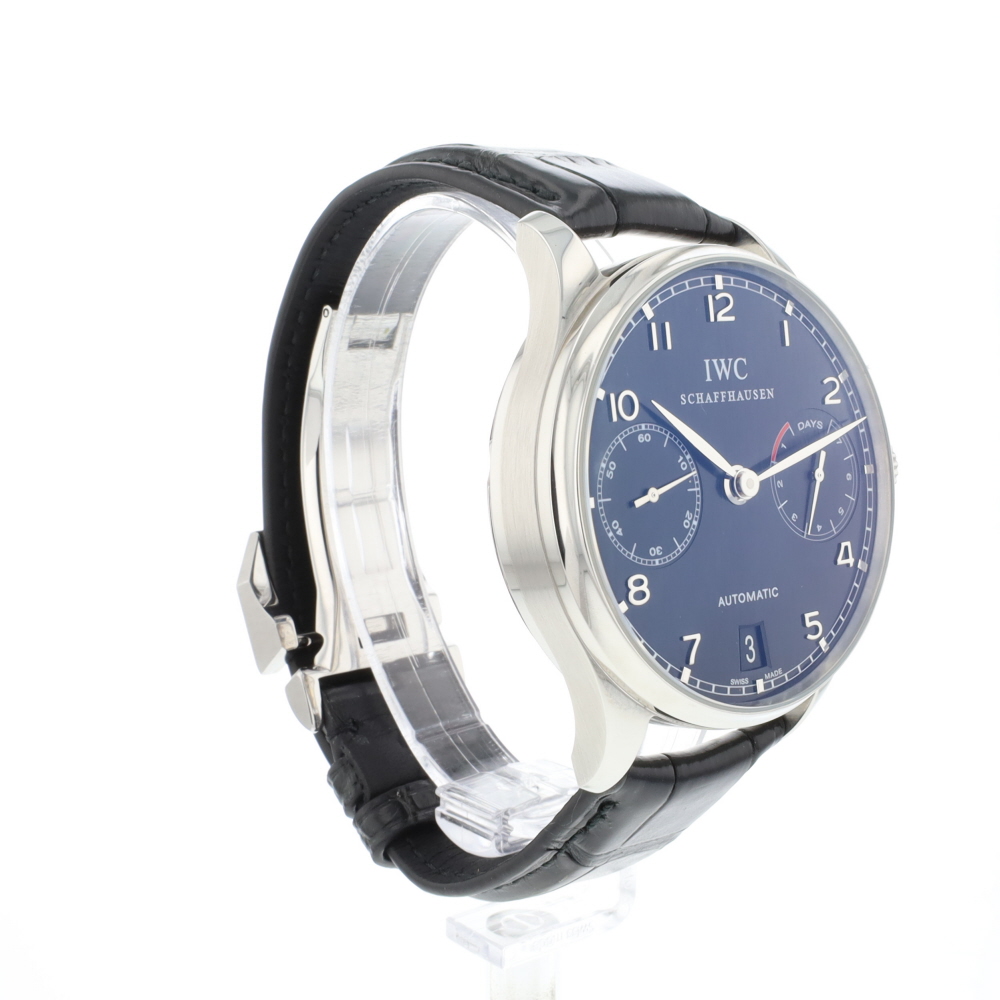 Portugieser 7-Days Black Dial