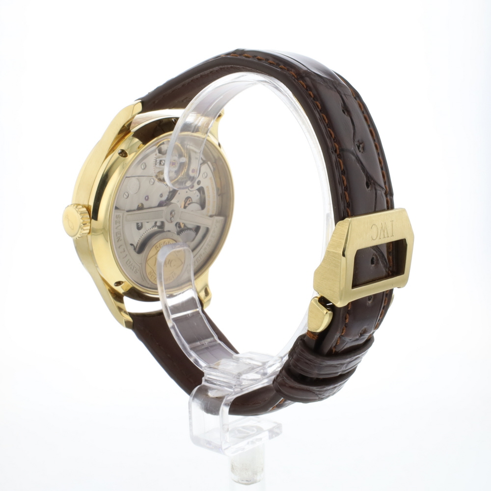 Portugieser Perpetual Calendar Silver Dial Yellow Gold