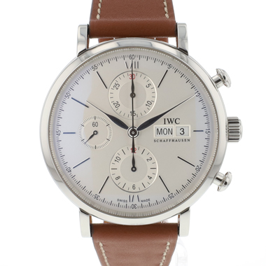 IWC - Portofino Chronograph Silver Dial