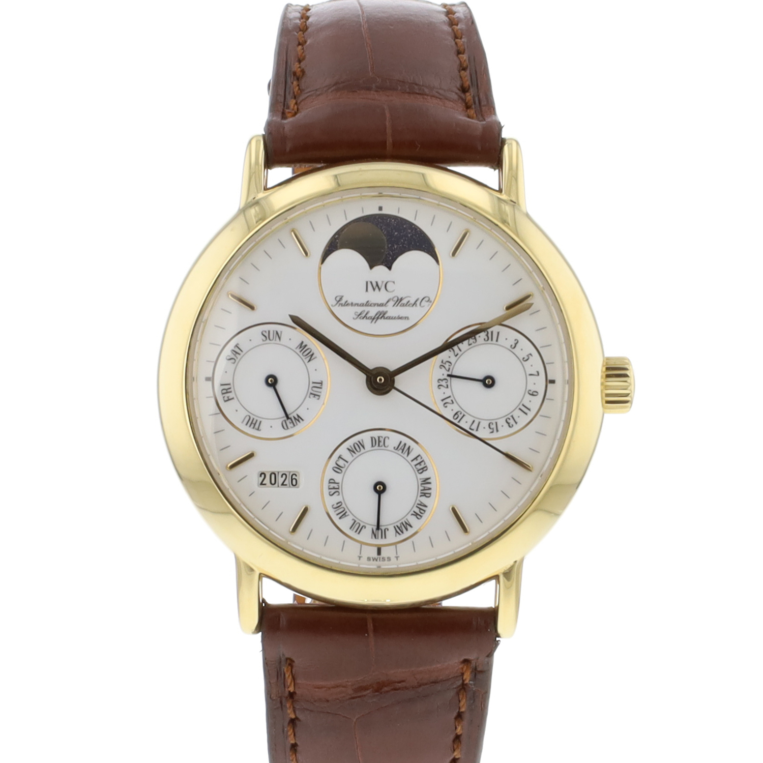 Portofino 35 White Dial Perpetual Calendar