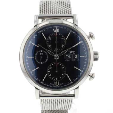 IWC - Portofino Chronograph Black Dial