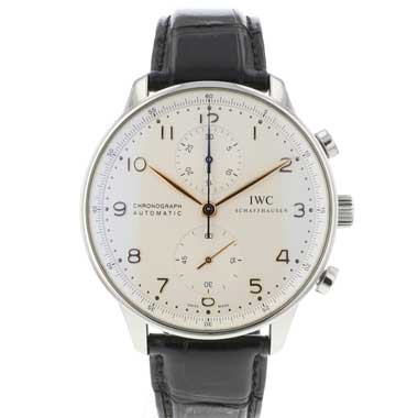 IWC - Portugieser Chronograph Silver Dial