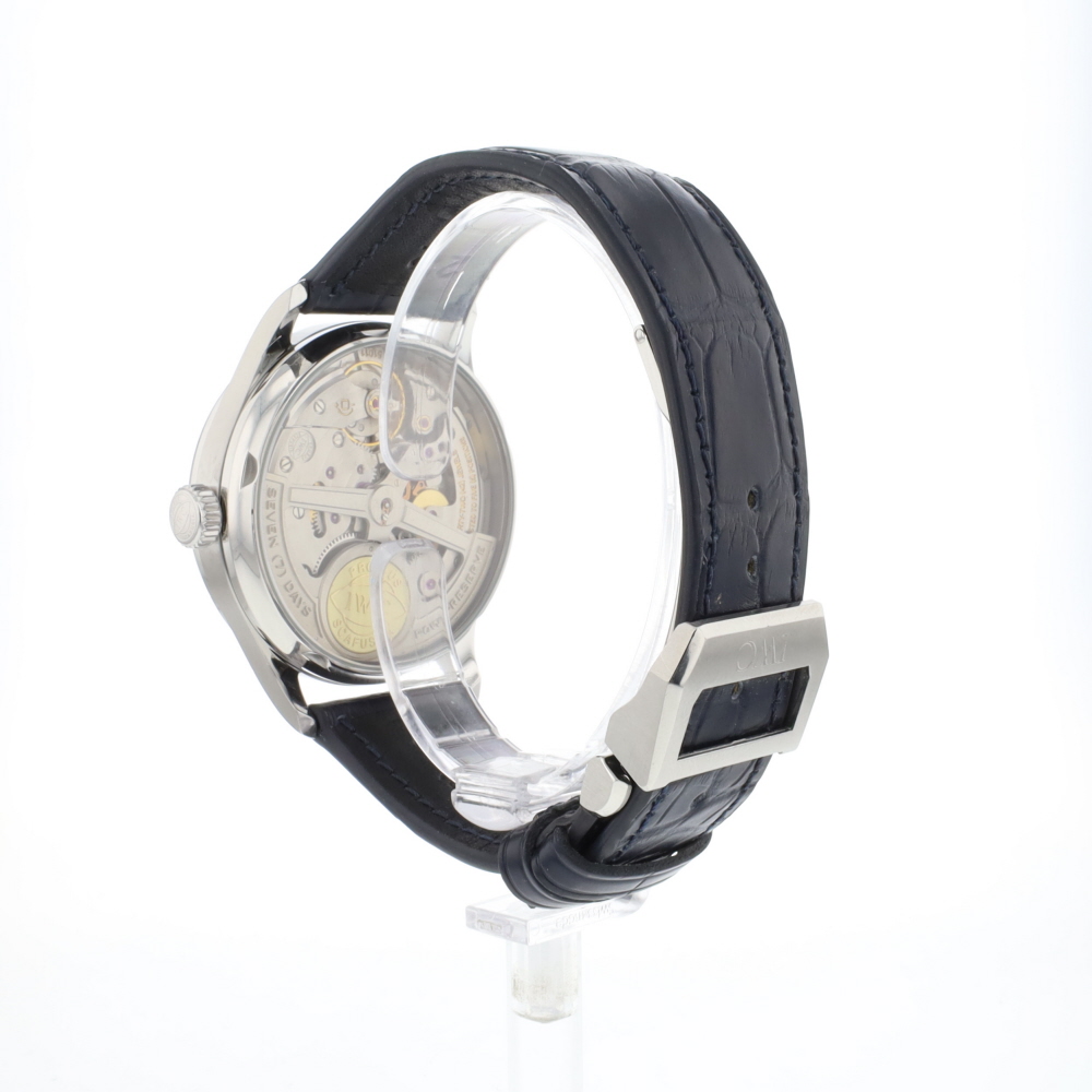 Portugieser 7-Days Blue Numerals