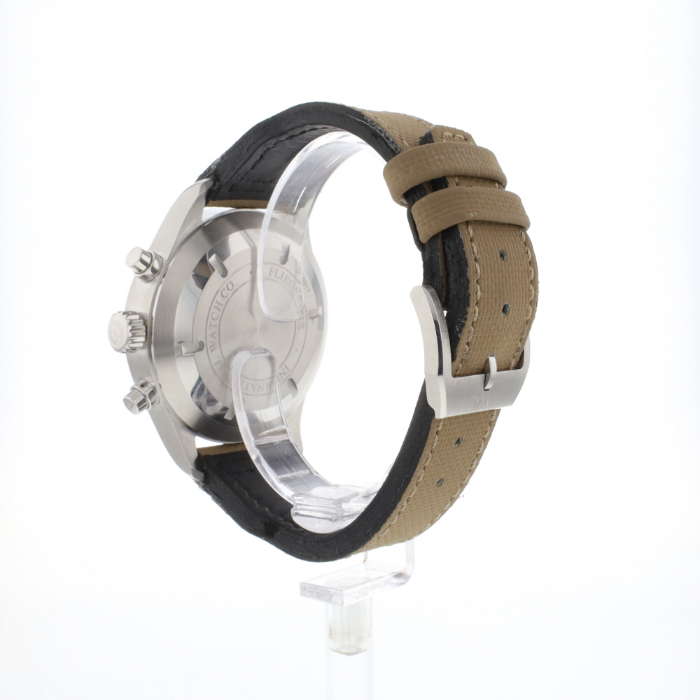 Pilot's Watch Chronograph Steel Black Dial