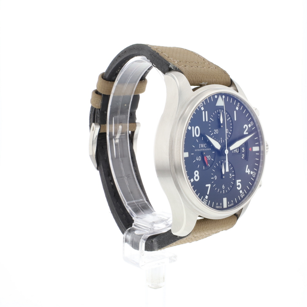 Pilot's Watch Chronograph Steel Black Dial