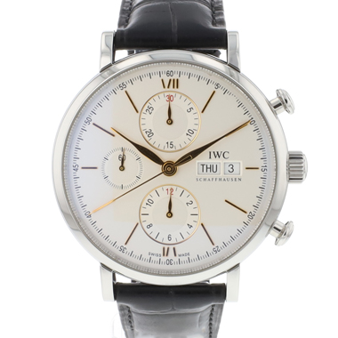 IWC - Portofino Chronograph Silver Dial