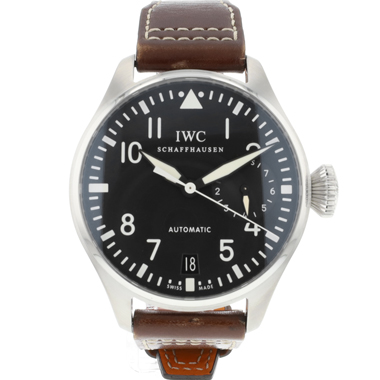 IWC - Big Pilot 46MM 7-Days Steel Black Dial