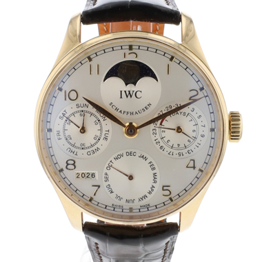 IWC - Portugieser 7 Days Perpetual Calendar Yellow Gold