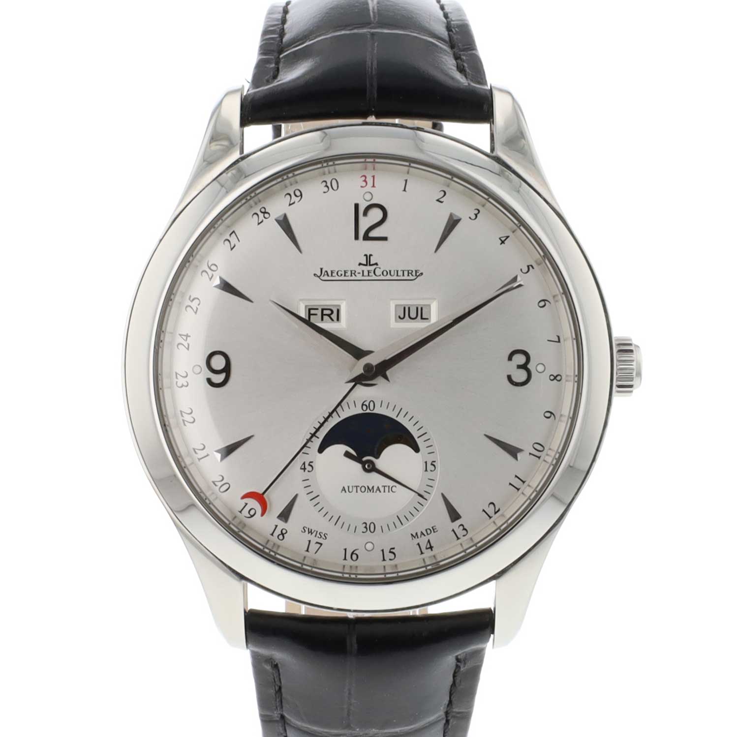 Master Calendar Silver Dial