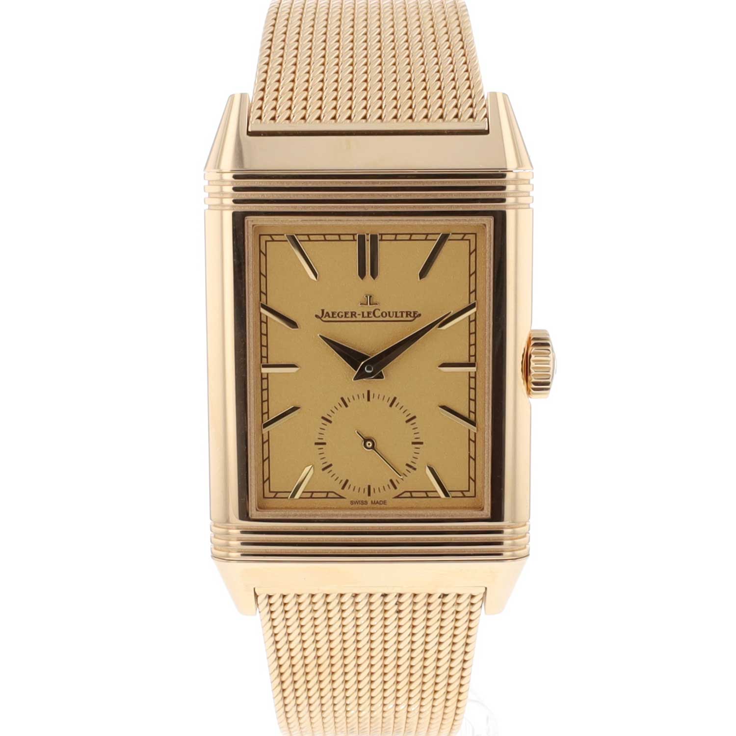 Reverso Tribute Monoface Rose Q713216J NEW 2026
