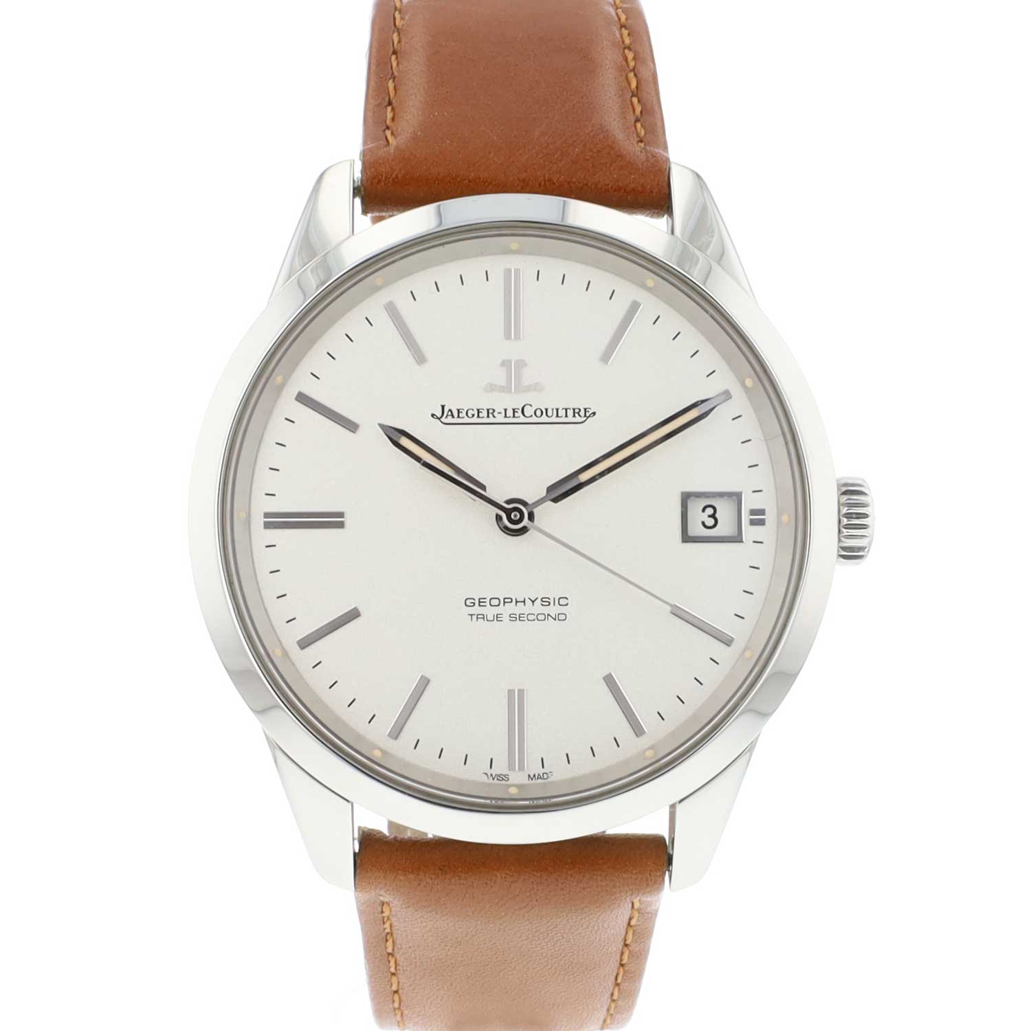 Geophysic True Second Silver Dial