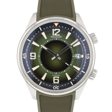 Jaeger LeCoultre - Polaris Date 42 Green Steel Automatic NEW 2023