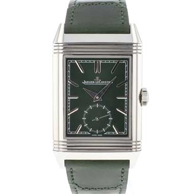 Jaeger LeCoultre - Tribute Monoface Small Seconds Green NEW