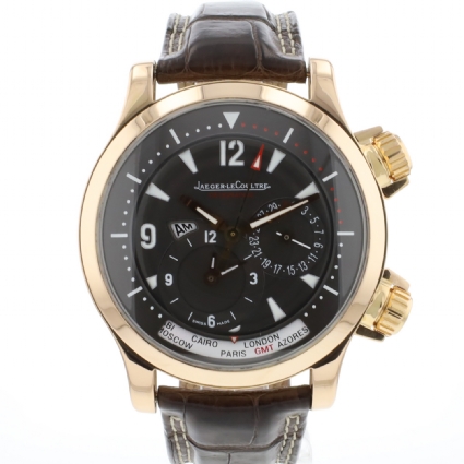 Master Compressor Geographic World Timer Rose Gold