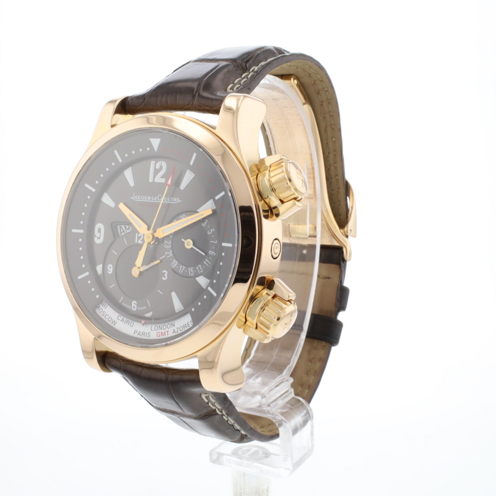 Master Compressor Geographic World Timer Rose Gold