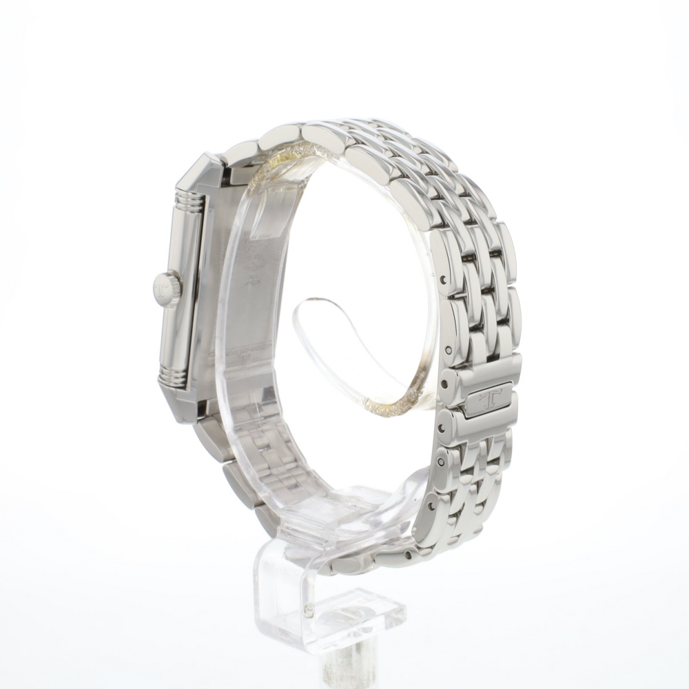 Reverso One Quartz Diamonds Whie Arabic Dial
