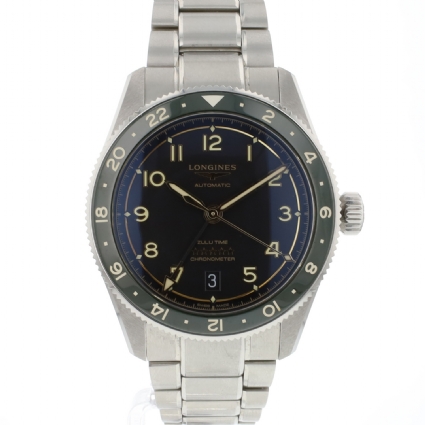 Spirit Zulu Time Steel Black Dial