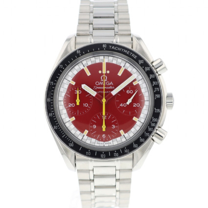 omega speedmaster schumacher red