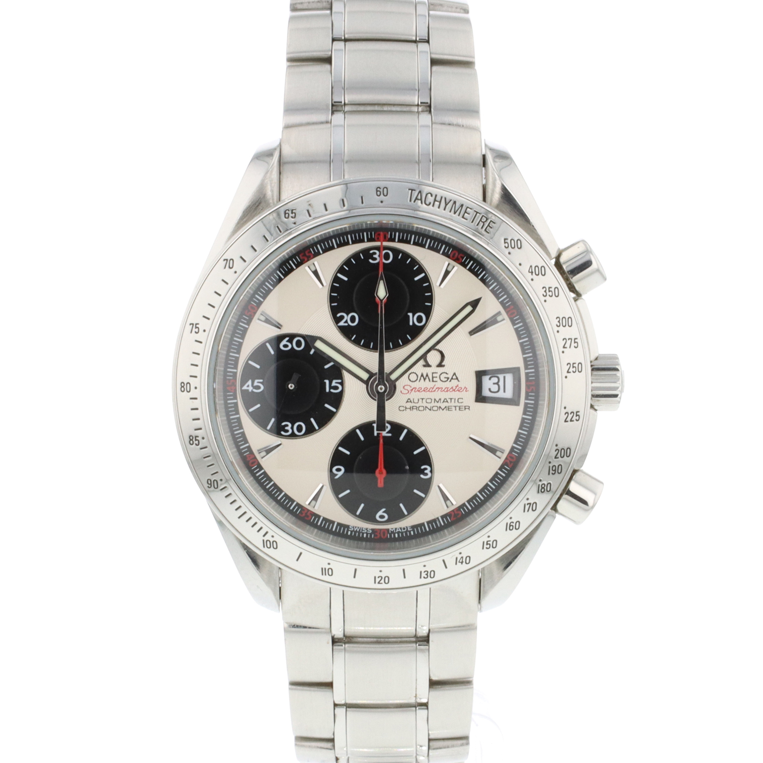 Speedmaster Date Automatic Panda Dial 