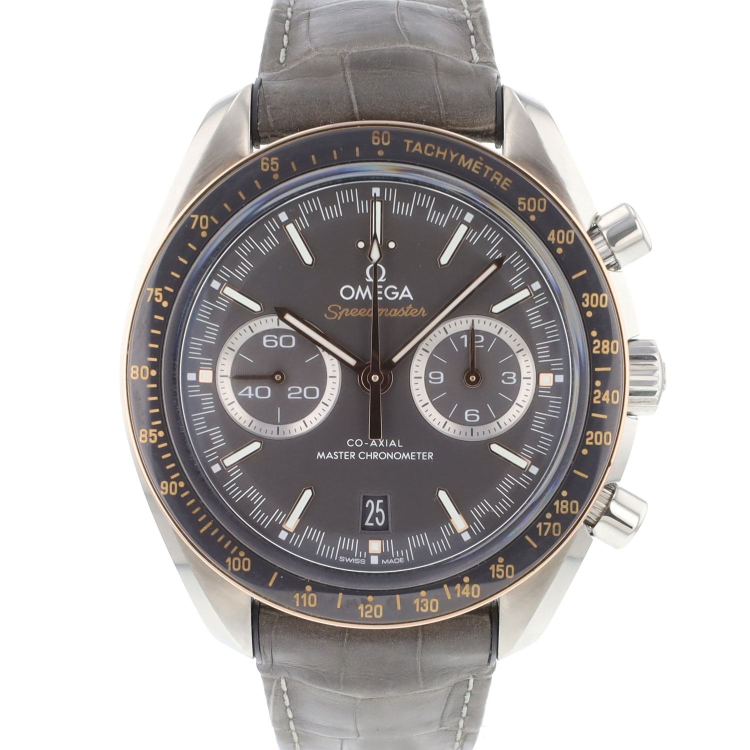 Omega - Speedmaster Racing Steel Rose Gold Co-Axial