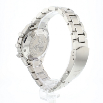 Speedmaster Racing Steel White Dial